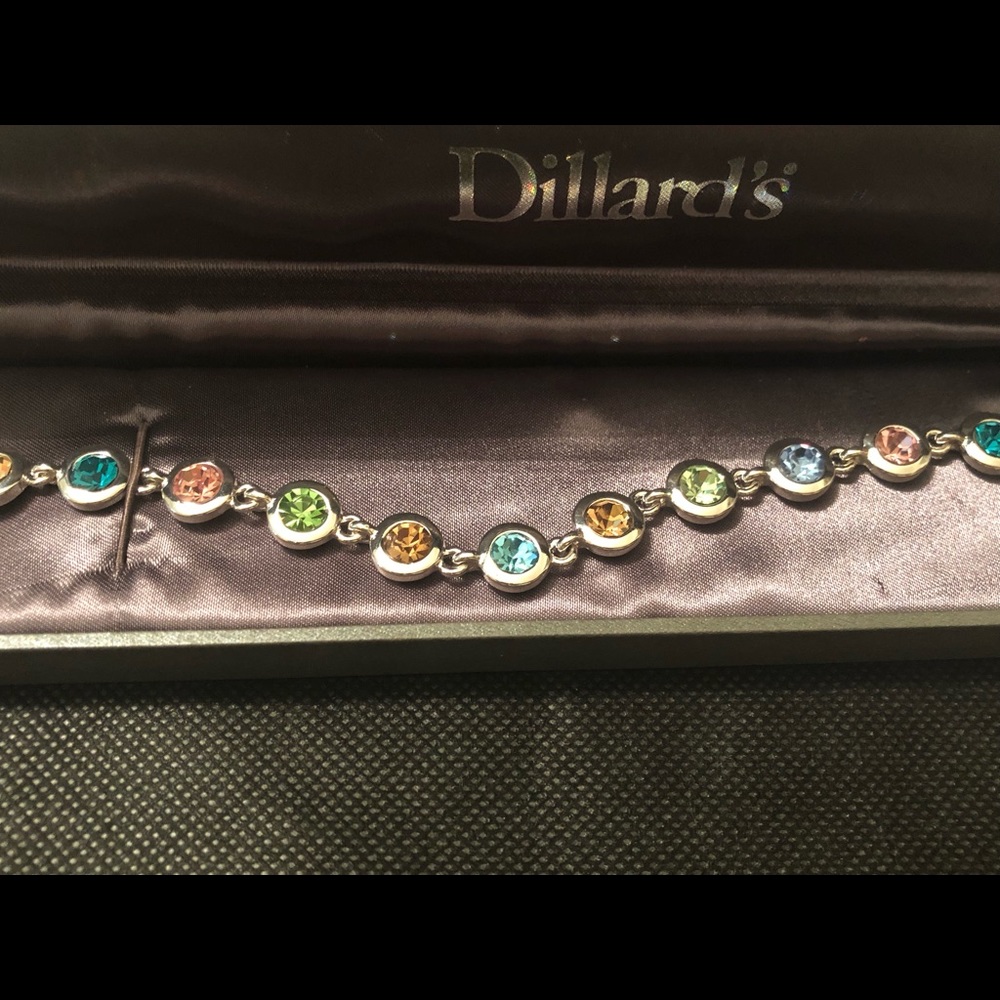 Multiple color crystals  bracelet! Sensitive skin